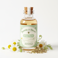 Bottle of Bumble & Bloom Gripe Water with botanical elements